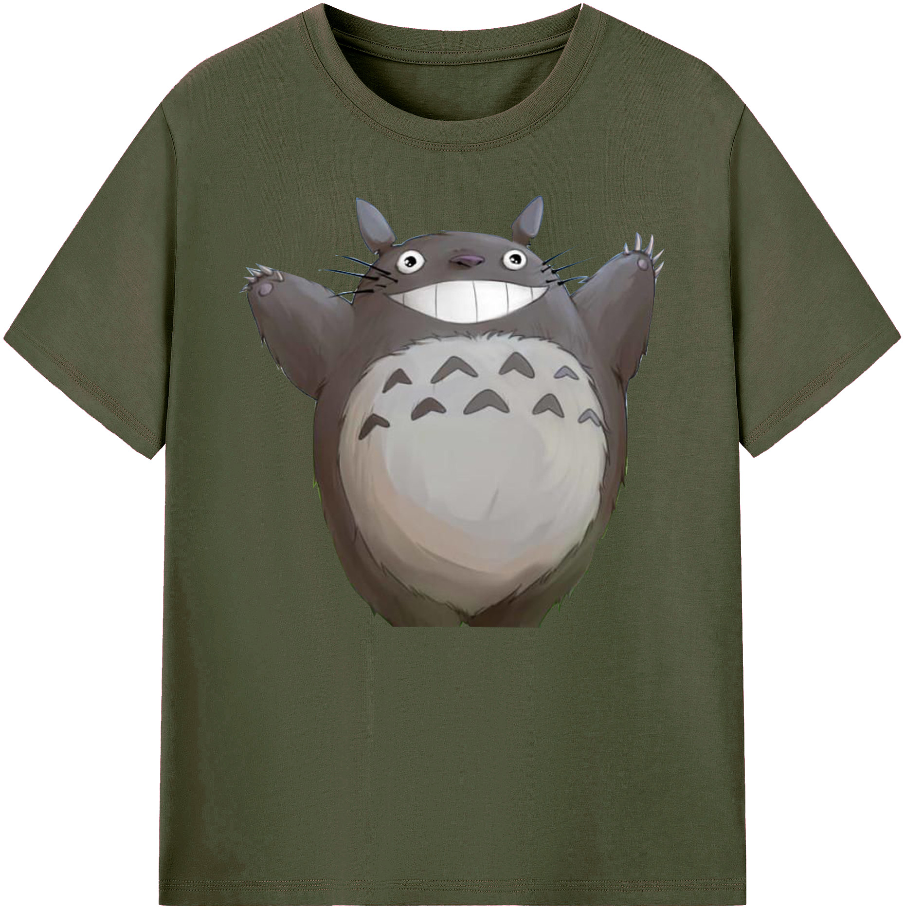 （画像用） となりのトトロ 草壁メイ 草壁サツキ My Neighbor Totoro Satsuki Kusakabe Mei Kusakabe 綿100％ メンズ半袖Tシャツ｜肌触りやわらか＆通気性